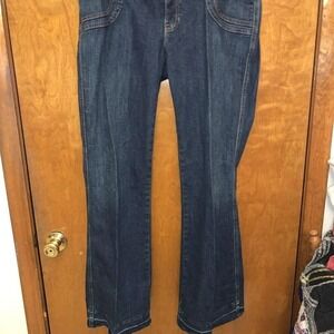 VTG GAP Womens Jeans Sz 14 Mid Rise Flare Stretch Fabric